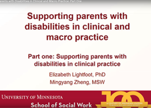 Supporting Parents first slide preview