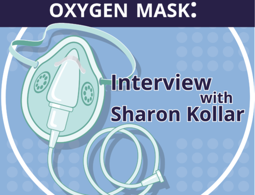 Putting on your oxygen mask while helping others